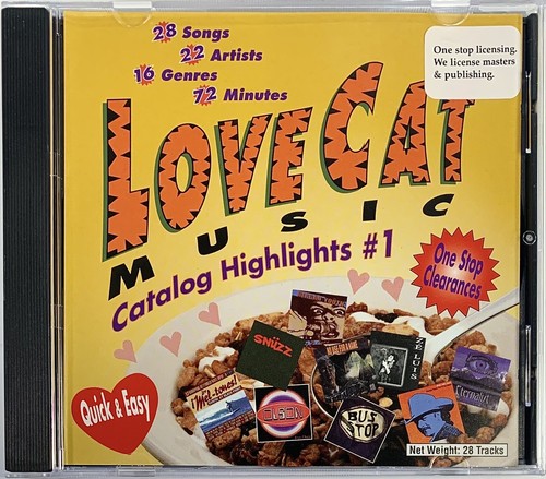 Love cat music - music, catalog
