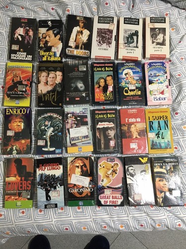 Lotto 264 vhs film - vhs, i