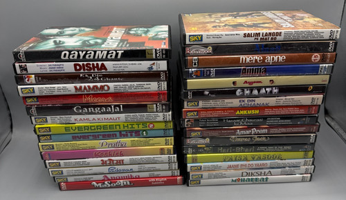 Bollywood dvd collection - lot,