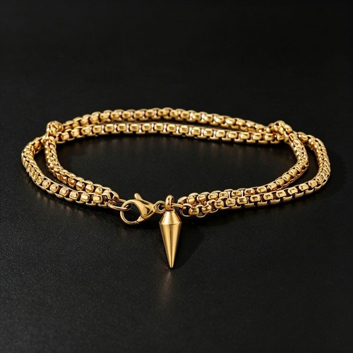 Bracciale rivetto geometrico - rivetto,