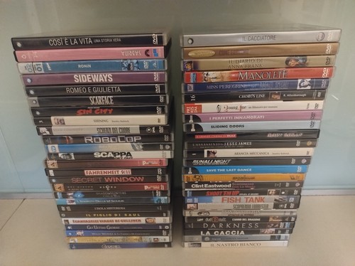 Blocco dvd generi misti - 50,