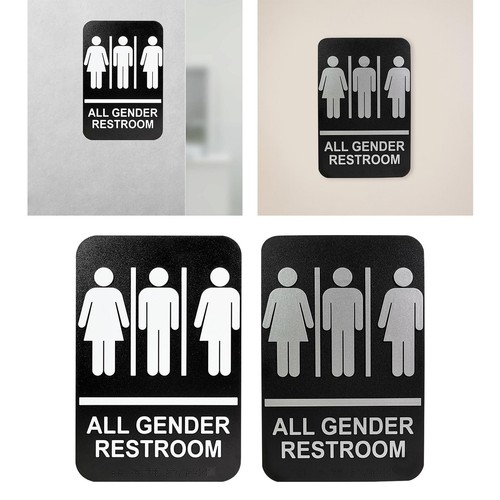 Cartello per toilette - di, tutti
